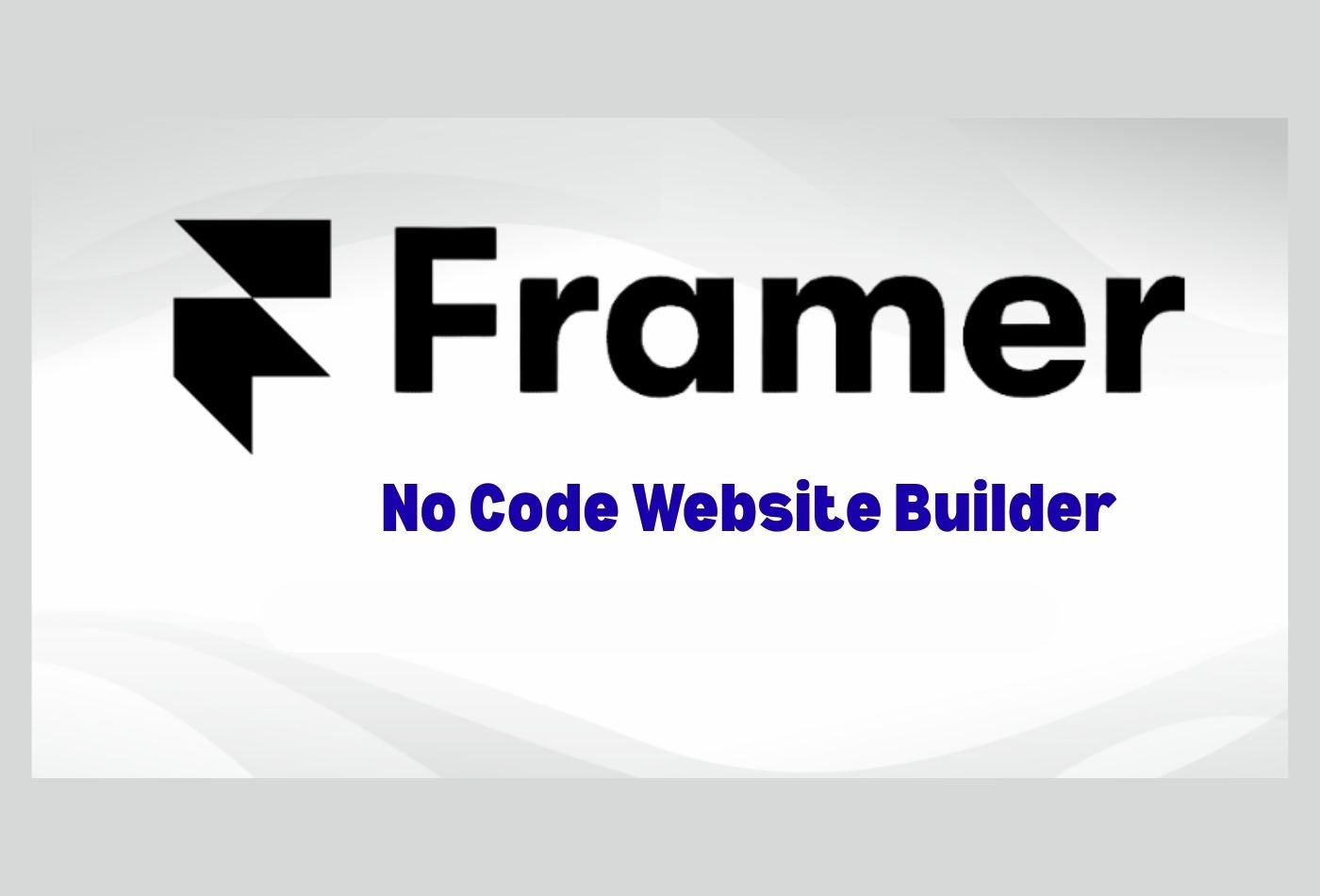 Framer website builder showing the visual editor with animation controls, component library, and responsive design tools