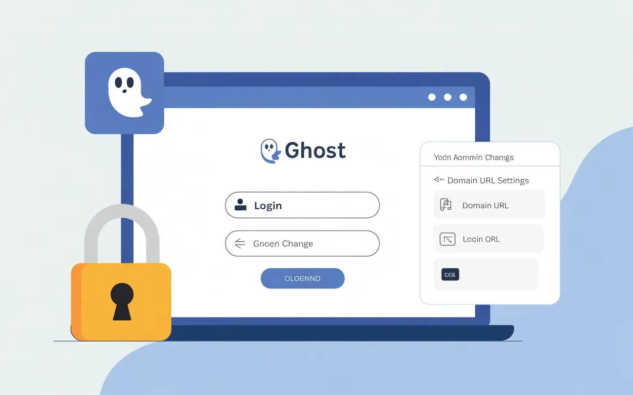 Ghost CMS admin login not working after URL change fix guide