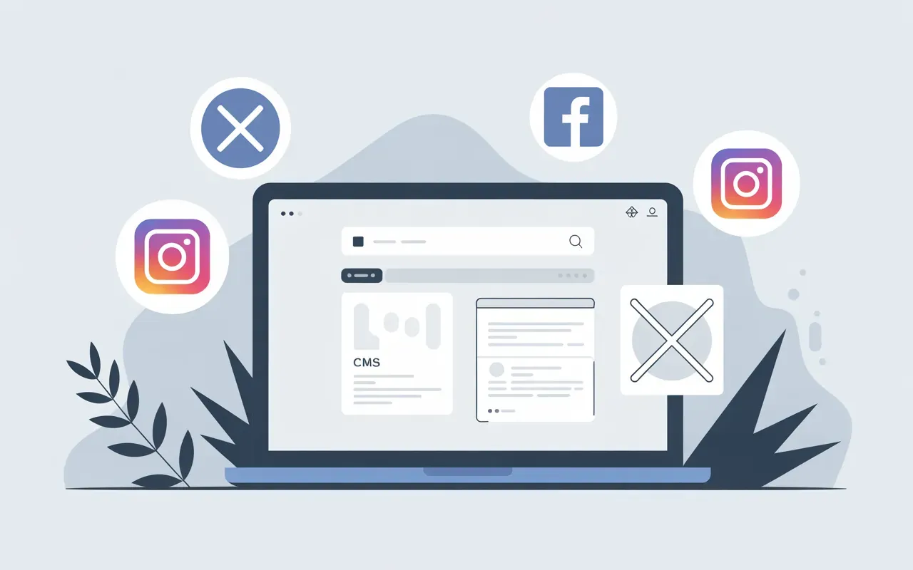 How to Remove Social Media Links in Ghost CMS