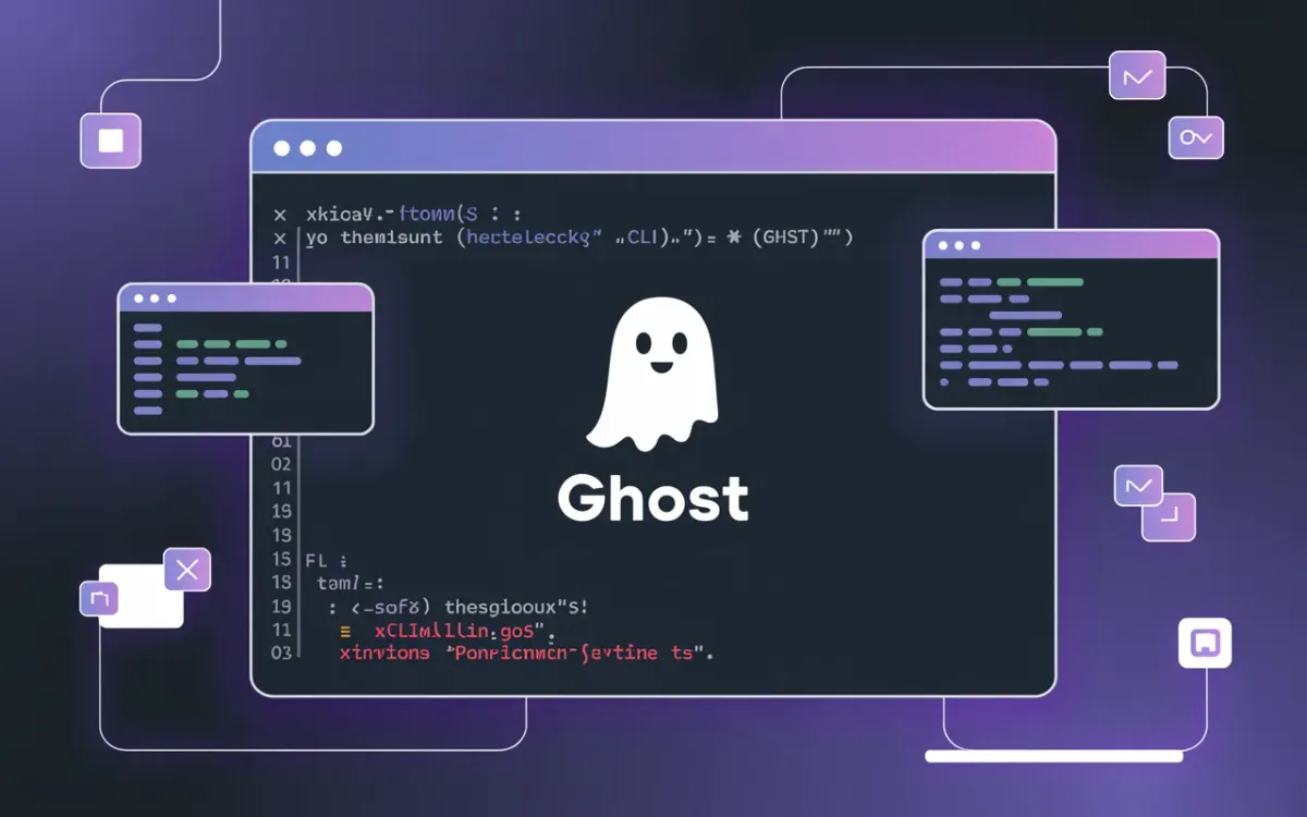 Ghost ghst CLI developer tool terminal interface